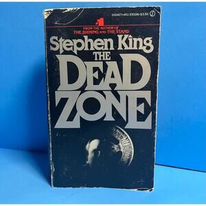 Stephen King The Dead Zone Vintage 1980 1st Signet Paperback Horror Thriller